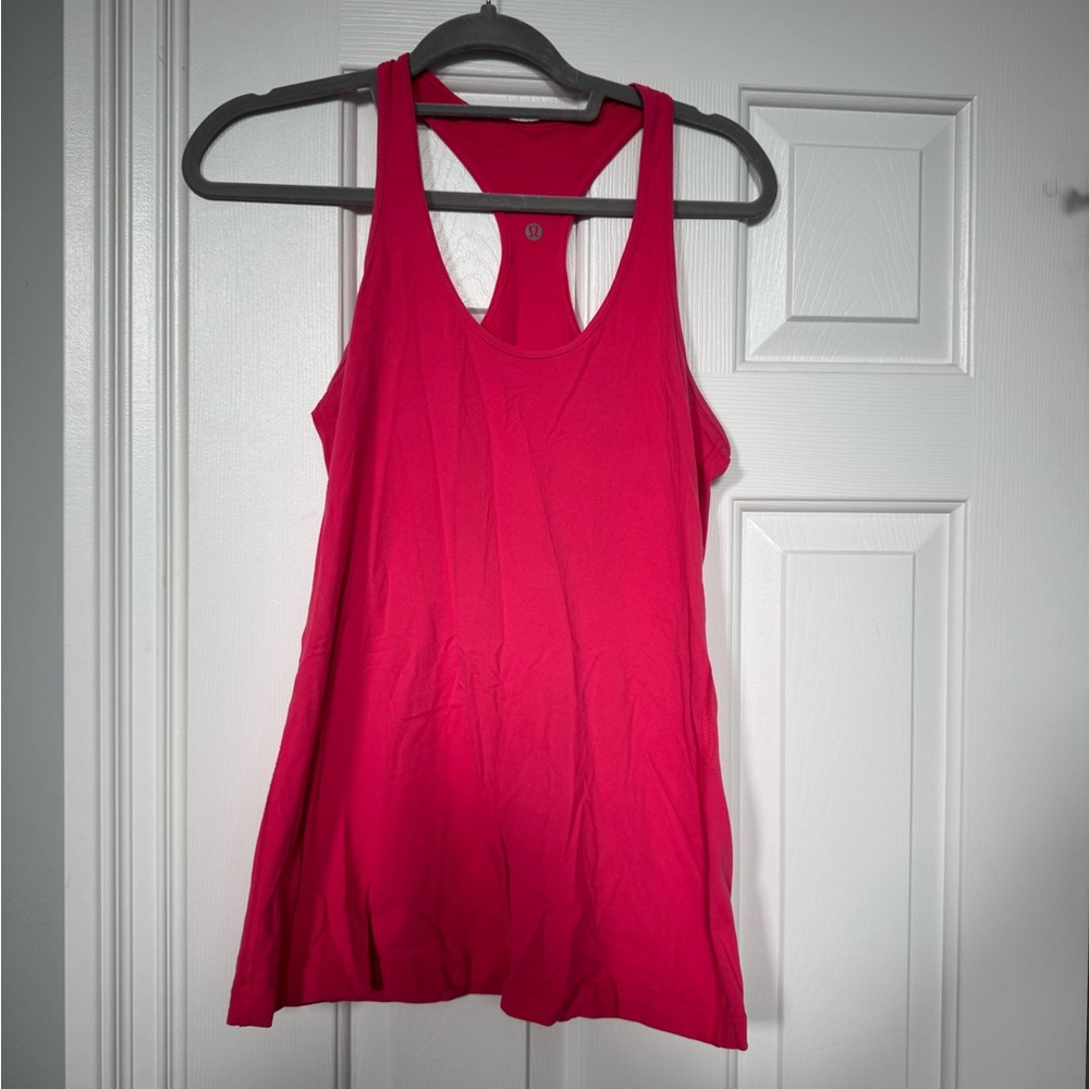 lululemon athletica Bright Pink Racerback Tank